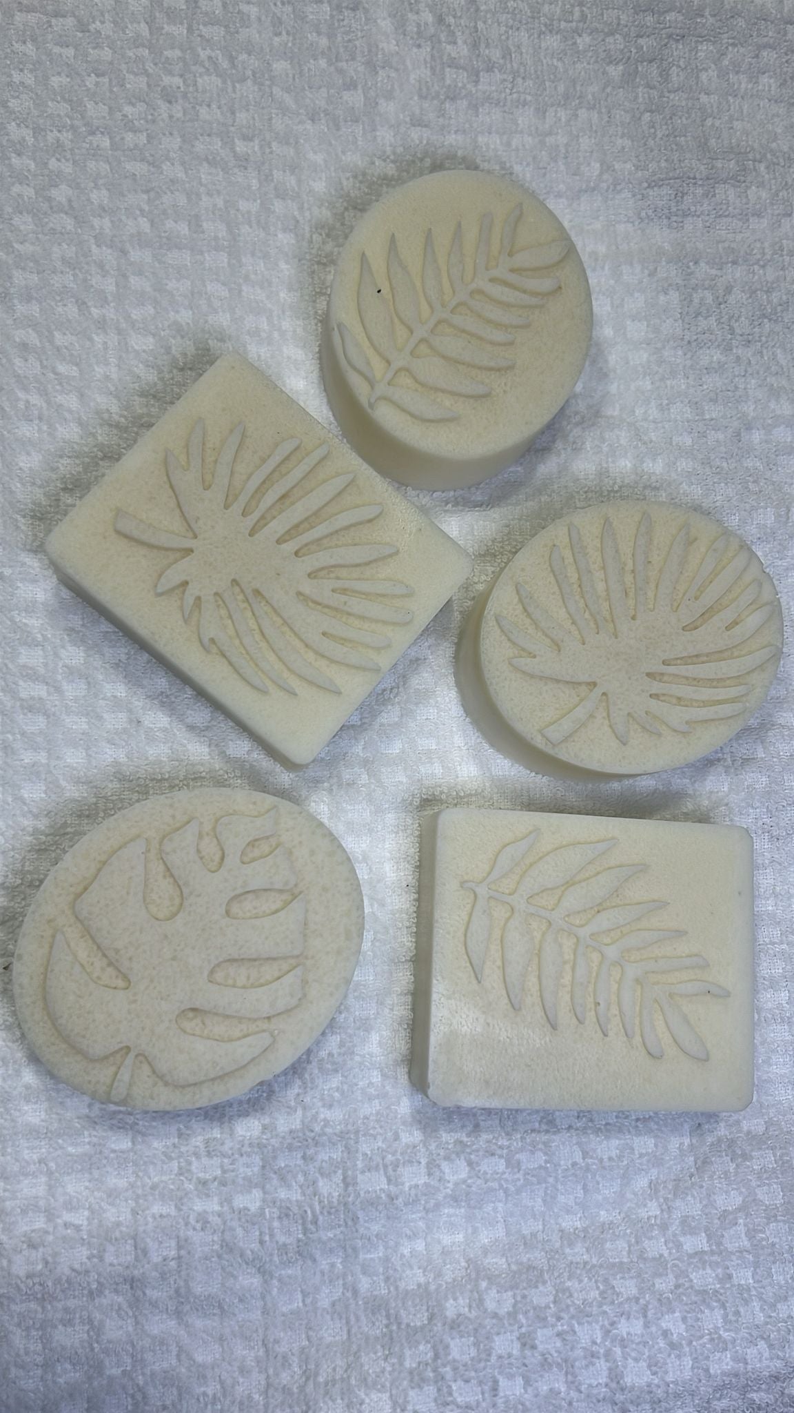 Jabones de arroz con diseño