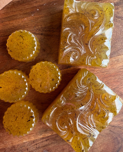 Jabón Artesanal de Manzanilla | Suavidad Natural para Piel Sensible